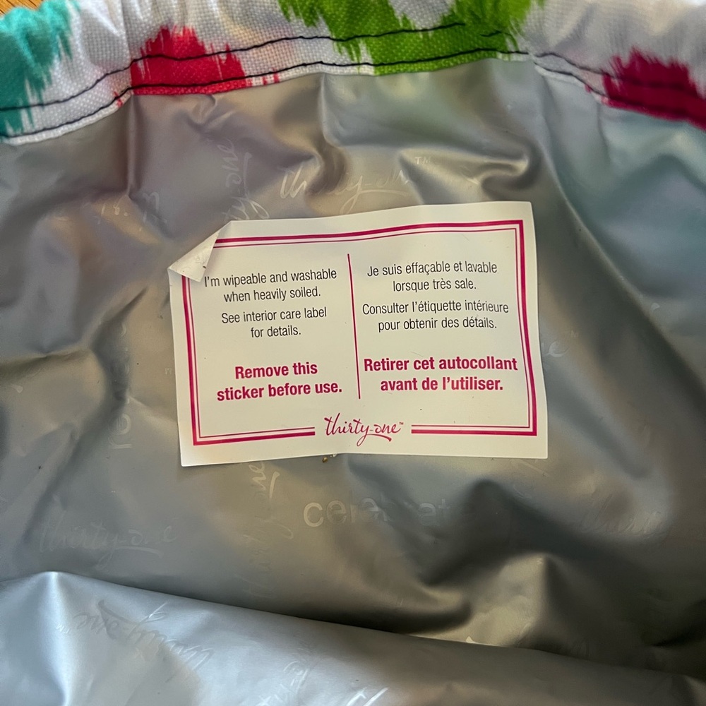 ThirtyOne Colorful HOME WV Drawstring Backpack - Picture 3 of 5